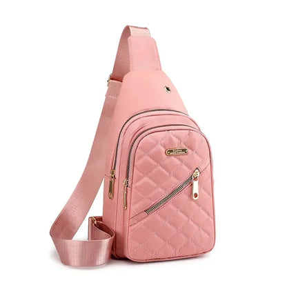 Best-Selling Women's Embroidered Backpack – Crossbody Leisure Shoulder Bag with Composite Fabric