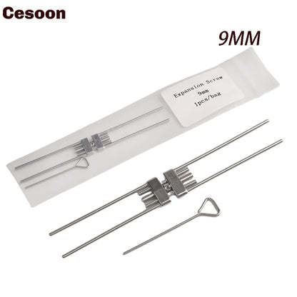Dental Expansion Screw Ortho Expander – Rapid Palatal Tool with Swivel Keys for Orthodontic Frame (8/9/11/13mm)