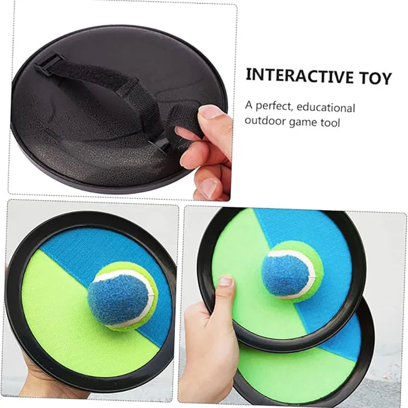 Kids Sucker Sticky Ball Toy Set – Outdoor Catch & Throw Game for Parent-Child Interactive Play