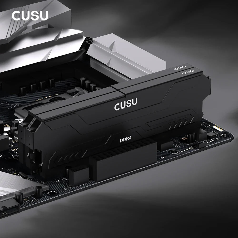 CUSU DDR4 RAM 8GB 16GB 3200MHz 3600MHz Desktop Memory 288-Pin UDIMM XMP 2.0 Heatsink for Motherboard