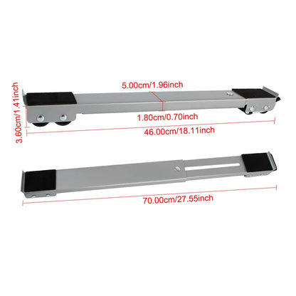 Mobile Roller Bracket – Adjustable Multifunctional Base Stand for Refrigerator, Washing Machine & Dryer