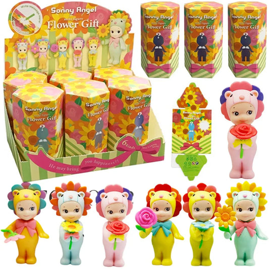Sonny Angel Flower Series Blind Box — Anime Angel Figurine Collectible Toy & Gift