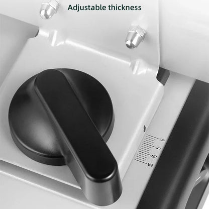 801 Electric Meat Slicer – 200W Household Fruit, Mutton, and Bread Slicing Machine with 1-15mm Adjustable Thickness