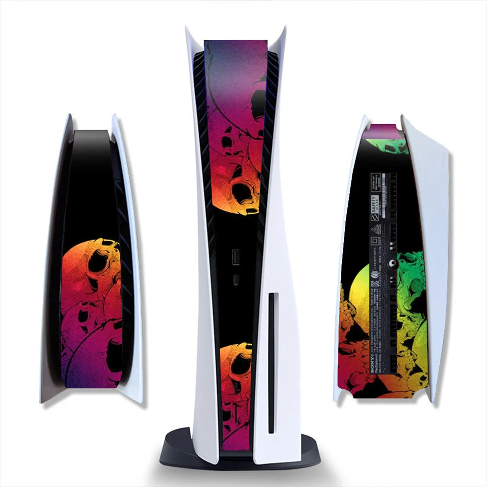 Middle Skin Sticker for PlayStation 5 – Universal Decoration Strip for PS5 Disc & Digital Version Console Skin