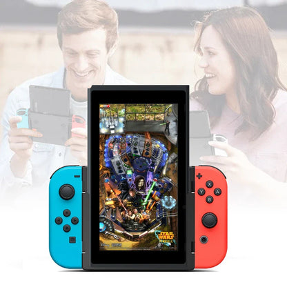 Portrait Flip Grip for Nintendo Switch & OLED – Vertical Mode Handheld Accessory with Joy-Con Grip Stand
