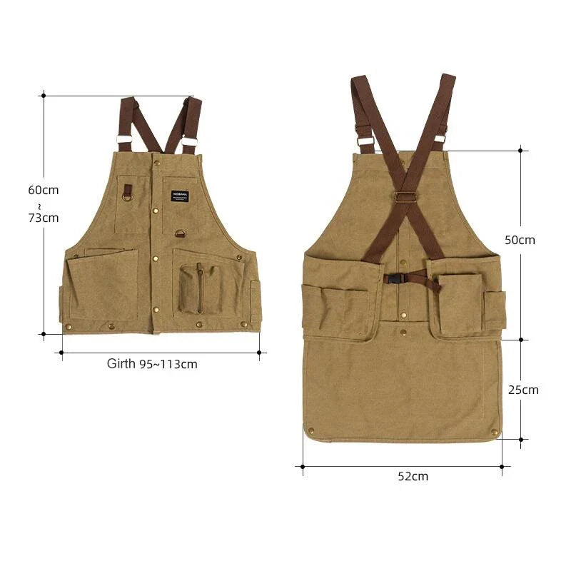 New Arrival Outdoor BBQ Vest Apron - Multifunctional Barbecue Vest for Men and Women, Perfect for Fishing, Picnic, and Camping