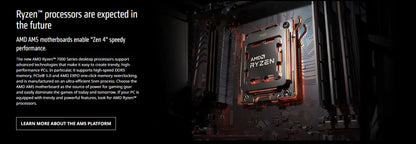 AMD Ryzen 5 7600X CPU - 6-Core, 12-Thread Gaming Processor, 5nm, 38MB Cache, Socket AM5 (No Fan)