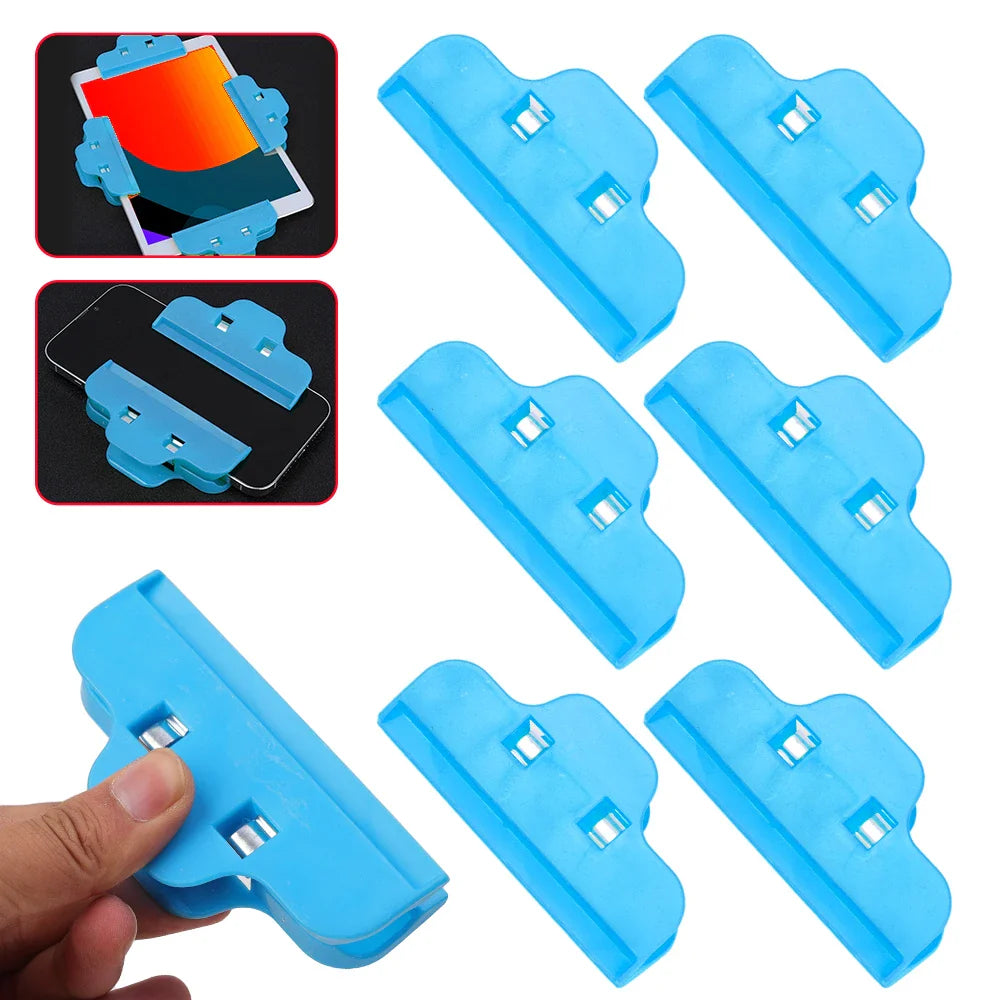Universal Screen Fastening Clamp – Plastic Clamping Tool for Mobile Phone & Tablet Repair Fixing Clips