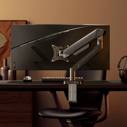 Universal Single Monitor Desk Mount – Adjustable Bracket for Screens Up to 32" and 19.8 lbs
