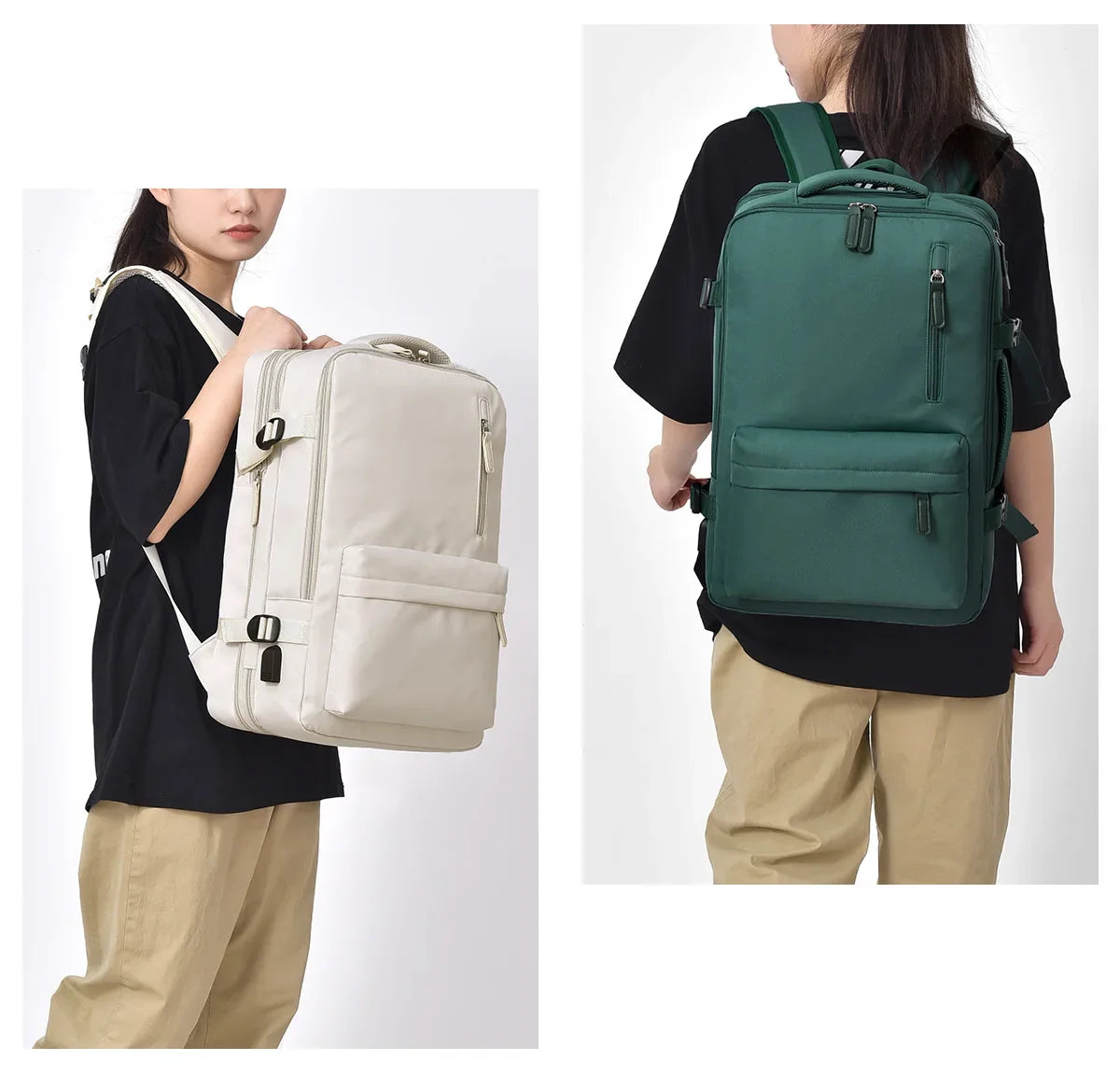 40x30x20 Cabin Backpack — Hand Luggage Laptop Bag for Airplane Travel, School, Men & Women