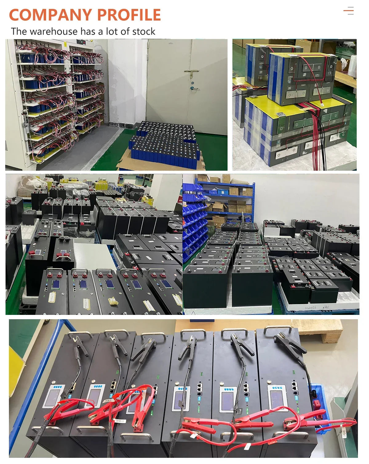 48V LiFePO4 Battery Pack — 100Ah/150Ah/200Ah 51.2V 10KW Rechargeable Lithium Solar Battery with 6000+ Cycles for Home Storage