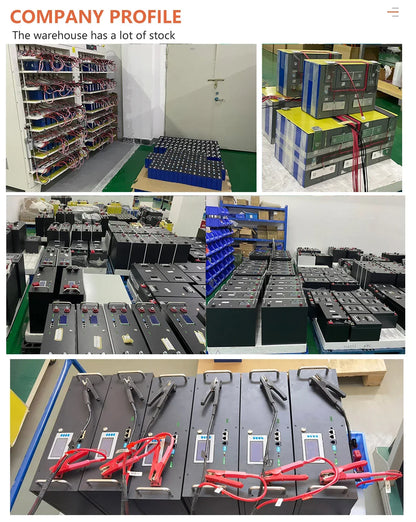 48V LiFePO4 Battery Pack — 100Ah/150Ah/200Ah 51.2V 10KW Rechargeable Lithium Solar Battery with 6000+ Cycles for Home Storage