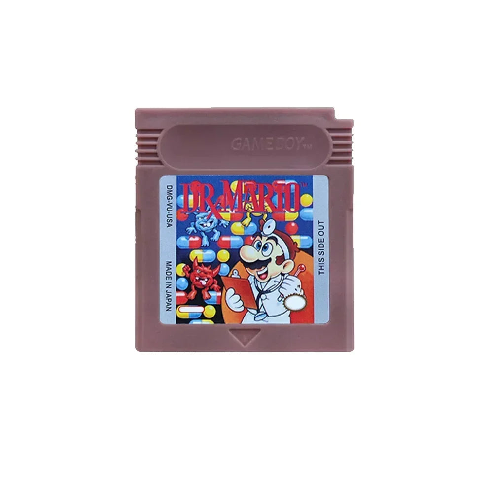 GBC 16-Bit Game Cartridge - Wario Land, Donkey Kong & Yoshi Compatible Game Card for GBC/GBA Consoles