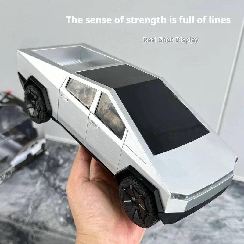 Tesla Pickup RC Car Model | Drop-Resistant Simulation Toy with Color Box for Kids & Christmas Gifts