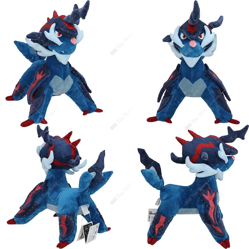 Anime Shiny Pokémon Plush Toys — Charizard, Mega Evolution X, Articuno & Lucario Stuffed Dolls Christmas Gift for Kids