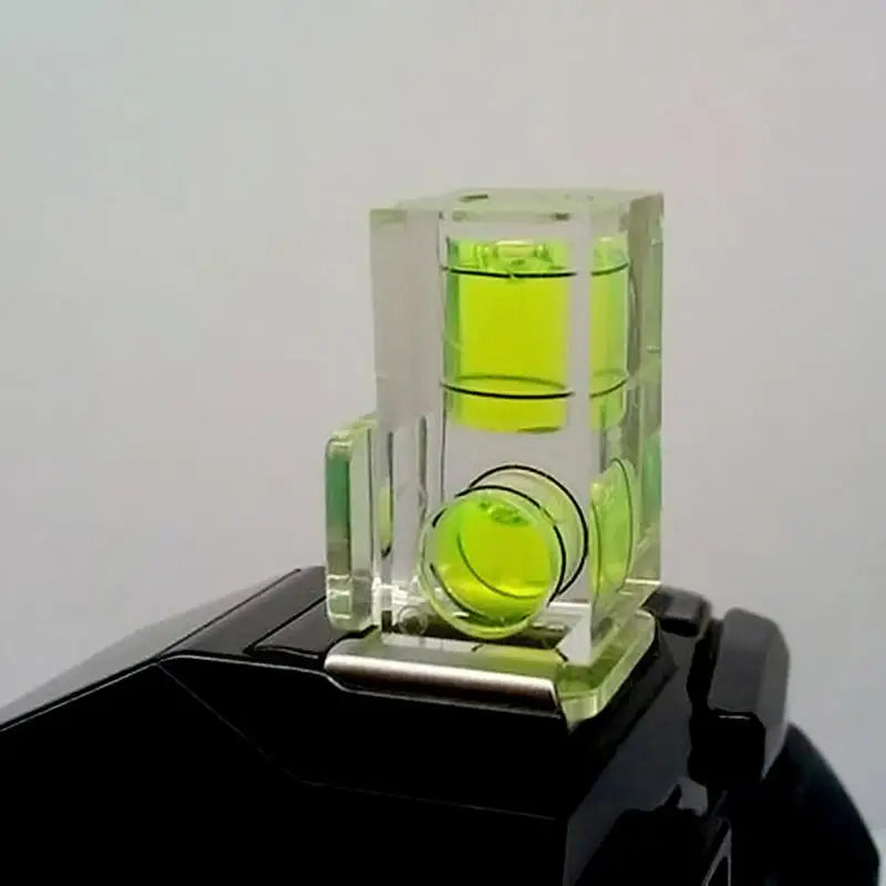 Universal 3-Axis Hot Shoe Fixed Bubble Spirit Level | 3D Spirit Level for Canon/Nikon/Pentax DSLR Camera | Photography Accessory I8I6