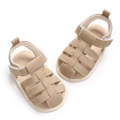 Infant Boy Pre-Walker Sandals - Breathable Soft Sole Casual Walking Shoes for 0–1 Year