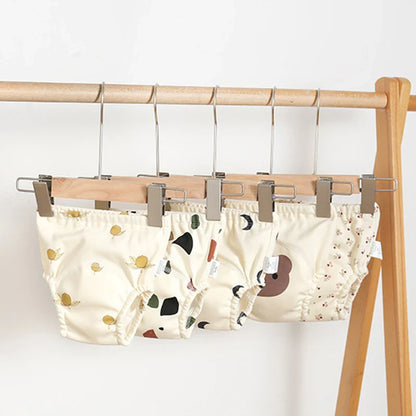 Baby Training Pants – Washable Cotton Diaper Underwear with Cute Patterns, Breathable Summer Learning Trousers
