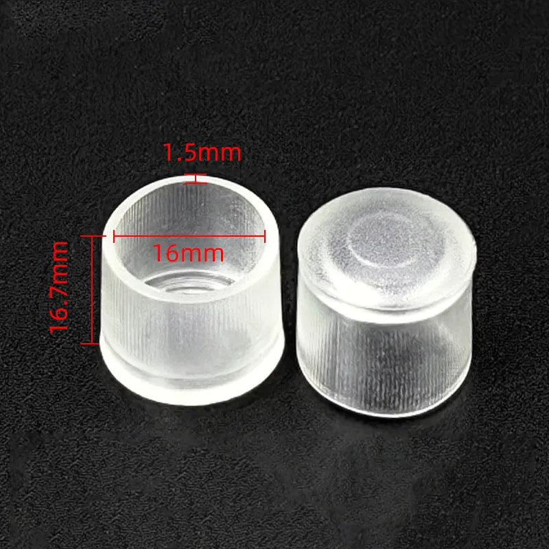 Transparent Silicone Furniture Leg Protectors - Round Chair & Table Foot Covers for Scratch Prevention