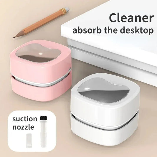 Wireless Handheld Mini Desktop Vacuum Cleaner – Keyboard Eraser, Electric Ash Cleaner, Compact & Portable