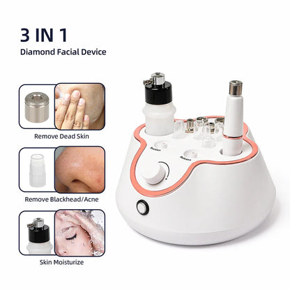 Foreverlily Diamond Facial Peeling Machine – Home Microdermabrasion & Nano Water Spray Exfoliator