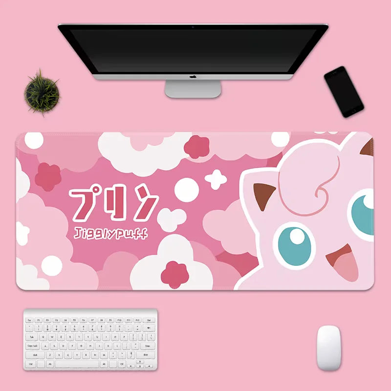Cute Pokémon Anime Mouse Pad – Kawaii Gaming Mousepad for Laptop & Computer, Office Accessories Mouse Mat