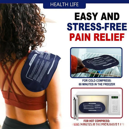 Medvice 2-Pack Reusable Gel Ice & Heat Wraps – Versatile Strap for Injuries, Joint Pain & Muscle Soreness