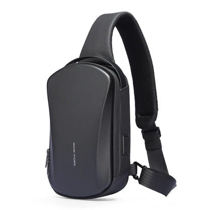 MarkRyden Ratio Arc Mini — Hard-Shell Waterproof Daily Crossbody Bag with USB Charging Port