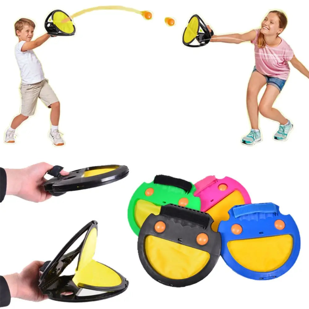 Parent-Child Fitness Outdoor Toy – Interactive Hand Toss Ball Game for Multiple Players