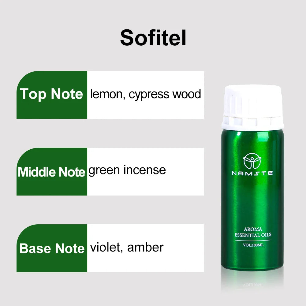 Namste 100ml Ritz Carlton Hotel Essential Oil - Pure Plant Air Freshener for Home & Hotels + 3x5ml Sample Set