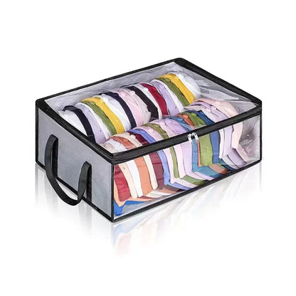 Collapsible Baseball Cap Storage Box - Large Capacity Multifunctional Hat Bag, Holds 40 Hats, Ideal for Dormitory and Bedroom