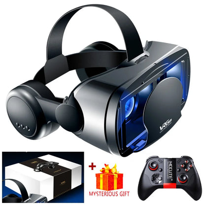 VRG Pro VR Glasses – Virtual Reality 3D Headset Goggles for Smartphone Mobile Gaming