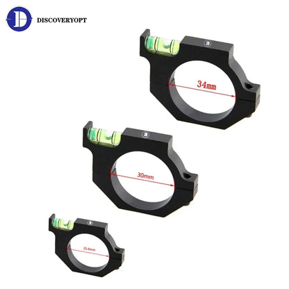 Discovery Rifle Scope Bubble Level – Spirit Level for 25.4mm, 30mm, 34mm Airgun & Airsoft Tube Mounts