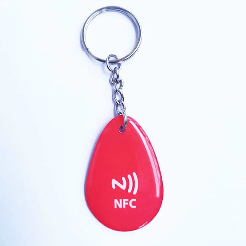 Instagram NFC Epoxy Key Tag – 13.56MHz RFID Proximity Keychain to Increase Followers