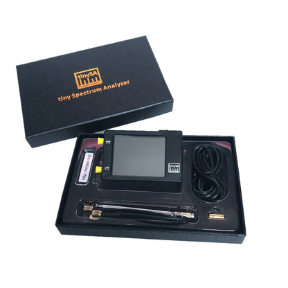 Original Hugen TinySA Spectrum Analyzer – 2.8-Inch Display, 100kHz to 960MHz Handheld with ESD Protection