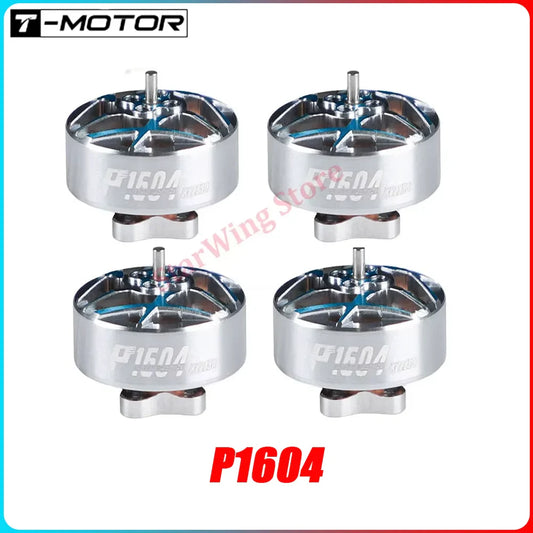 T-Motor P1604 FPV Brushless Motor — KV2850 6S / KV3800 4S, 2mm Shaft for 3.5-Inch Freestyle Sub-250g Racing Drone