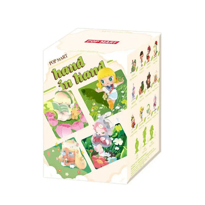 POPMART Hand In Hand Series Anime Blind Box Action Figure Collectible Desktop Doll Gift