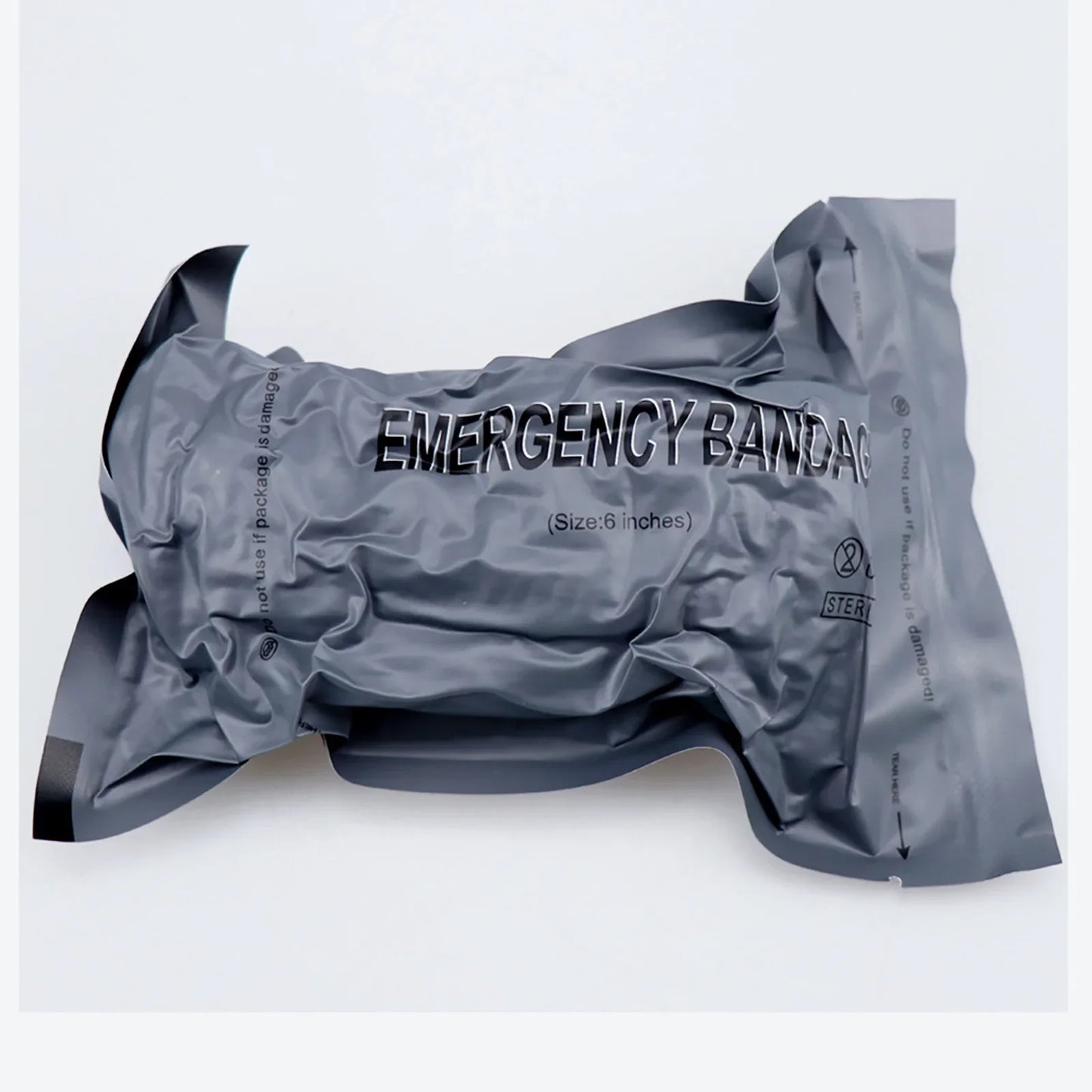 4/6 Inch Israeli Emergency Bandage — Traumatic Hemostatic Compression Dressing for First Aid, Tactical & IFAK Use