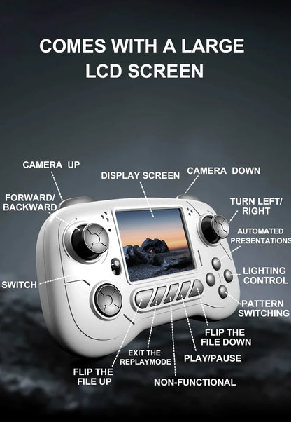DWI RC Drift Car with FPV Screen – Wireless Camera RC Car for Photos, Videos, and Remote Communication