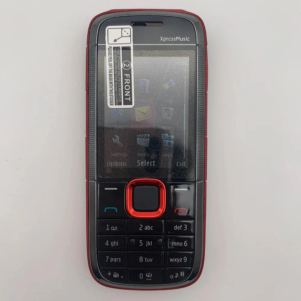Original Unlocked Nokia 5130 XpressMusic – 2G Mobile Phone with Russian, Arabic, Hebrew & English Keyboard
