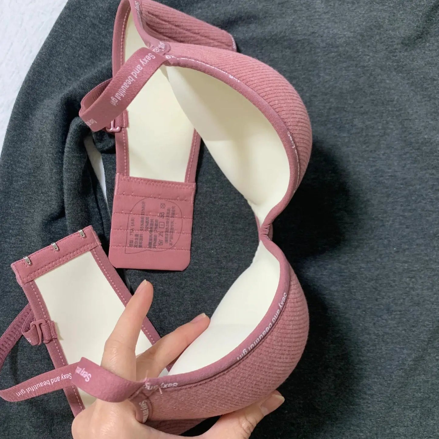 Wireless Push-Up Bra A-C Cup — Seamless Invisible 3D Pad Bralette for Small Chest, Anti-Sagging Comfort Underwear