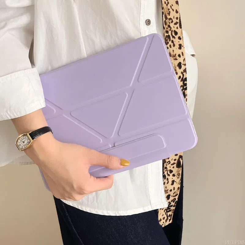 Magnetic Removable Case for iPad Air & Pro (11", 12.9", 9.7", 10.2") – Compatible with iPad 6th-10th Gen