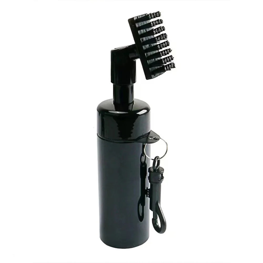 Golf Club Groove Cleaner Brush – Automatic Leakproof Spray Bottle with Professional Portable Cleaning Kit