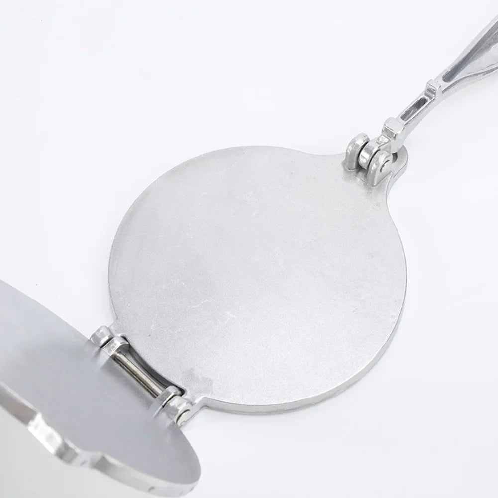 6.3 Inch DIY Manual Tortilla Press - Aluminum Alloy for Homemade Corn Tortillas and Pancakes