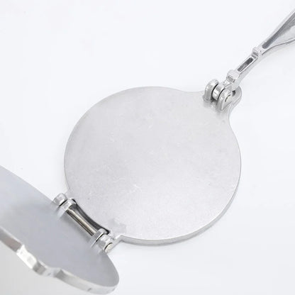 6.3 Inch DIY Manual Tortilla Press - Aluminum Alloy for Homemade Corn Tortillas and Pancakes