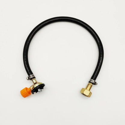 Leakproof Gas Refill Adapter: Heat-Resistant Rubber Pipe Tube for Propane Bottle Refill - Propane Refill Hose