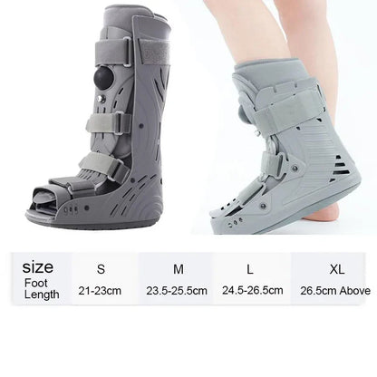 Adjustable Cam Walker Boot – ROM Fracture Cast Walking Boot for Foot, Ankle & Fibula Injury Support