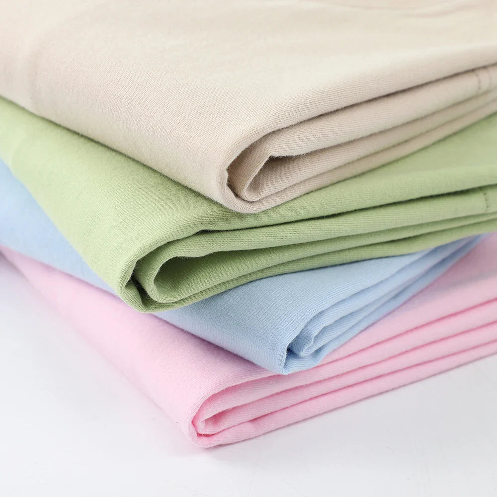 100% Cotton Solid Color T-Shirt – Unisex Short Sleeve Casual Breathable Summer Tee for Men & Women Fashion Wear