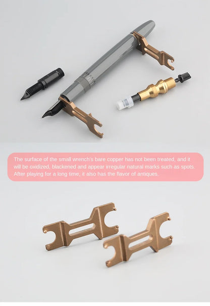MAJOHN P136 Pen Piston Disassembly Tool — For Repairing & Modifying Pen Tips and BOCK Assembly