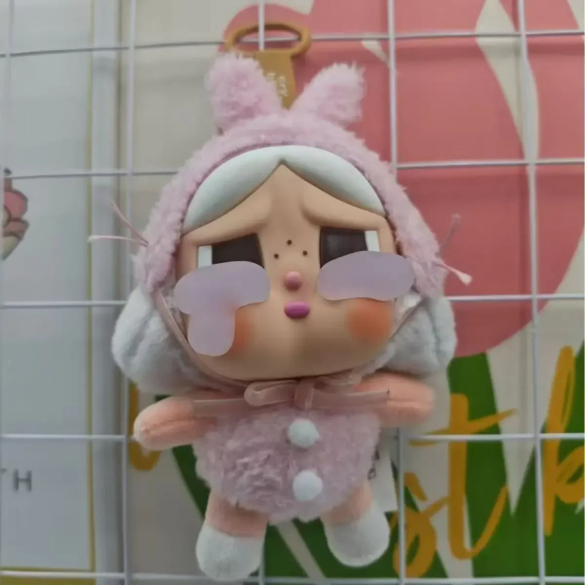 CRYBABY Tear Factory Vinyl Plush Doll – Crying Baby Blind Box Keychain & Backpack Pendant Gift
